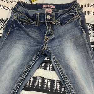 Miss Me Faded Blue Skinny Jeans